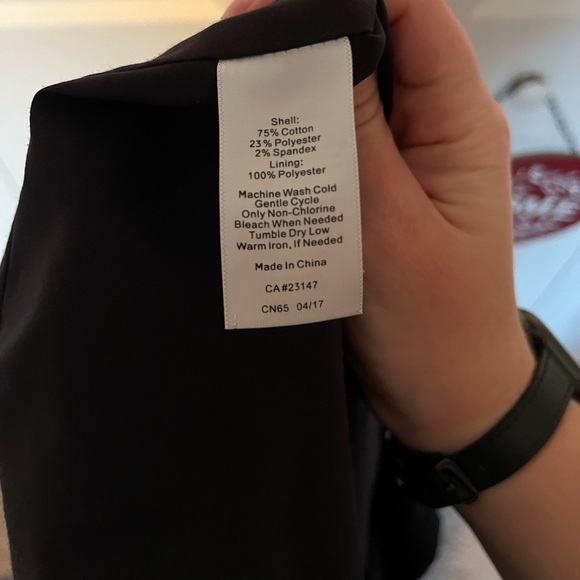 Talbots Dark Denim Pencil Skirt Size 14 - Picture 8 of 11